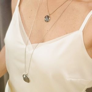 Unique Blue and Silver necklace